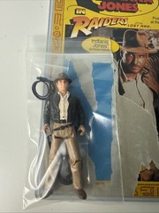 Kenner Raiders of the Lost Ark Indiana Jones (1982) RARE AND AUTHENTIC With Card