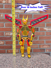 10 Inch Custom Articulated Toy Robots | Gold or Silver