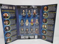 Doctor Who The Eleven Doctors Micro-Figure Set of 11 by Character Building NEW!!