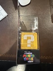 Jakks Pacific Super Mario Bros Movie Goomba 1.25 in Mini Figure + Question Block