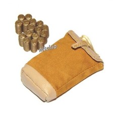 Mezco One:12 Double Trouble – 2 MONEY SACKS & GOLD COINS 1/12 Scale Fodder