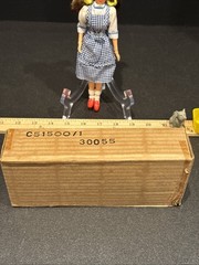 1972 MEGO Wizard of Oz 8” Dorothy & Toto With Mail Away Box