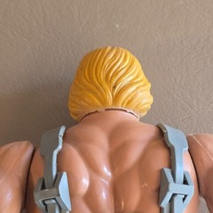 Vintage Complete He-Man Action Figure 1981 Mexico MOTU Sword Shield Armor Axe