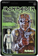 Reaction Iron Maiden Aces High Pilot Eddie (Glow) (Ae Exclusive)