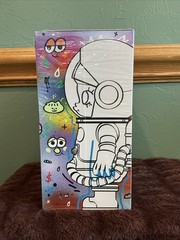 Authentic Pop Mart Mega Space Molly 400% Jon Burgerman Space Cadets (Dumps) Open