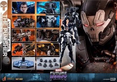 Hot Toys VGM33D28 Future Fight The Punisher War Machine 1/6 Scale Action Figure