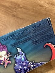 Blizzcon 2013 Souvenir Set Kerrigan Diablo Arthas Starcraft Warcraft Cute Deadly