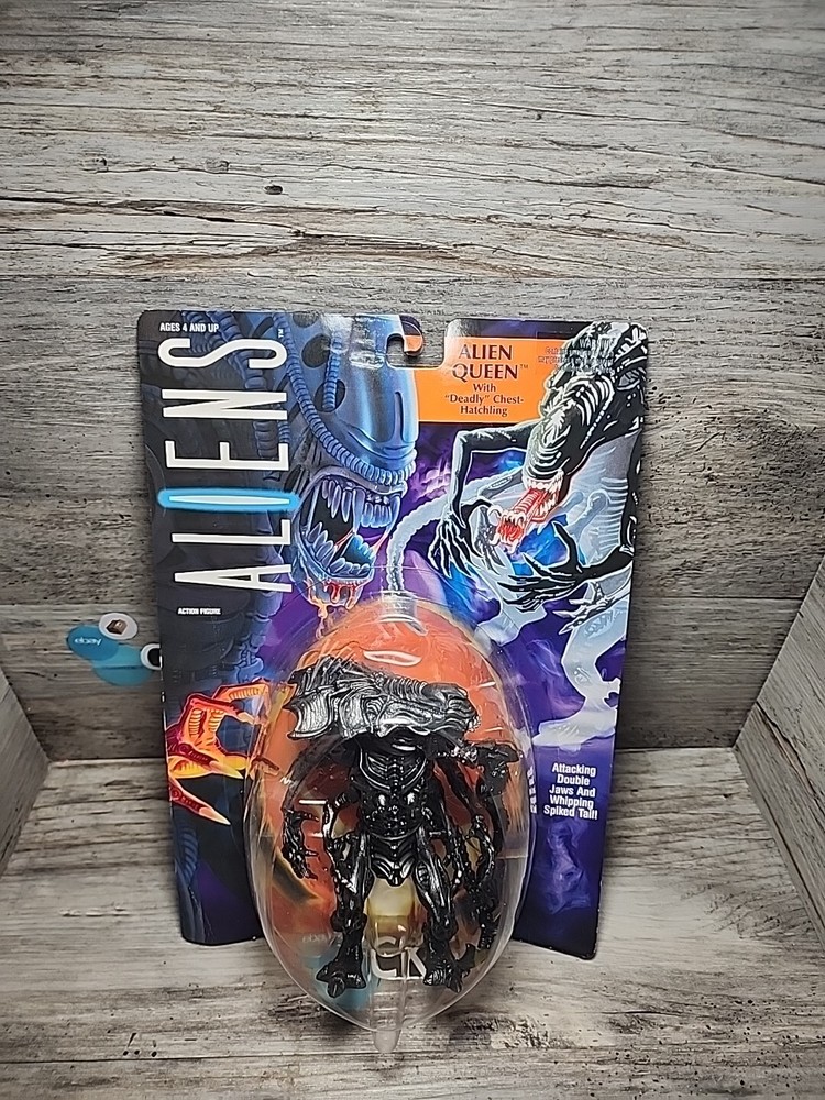 ALIENS Movie Queen With Deadly Chest-Hatchling (1992) Kenner Figure New NIP