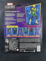 MARVEL LEGENDS ELECTRO FRANCINE FRYE 2025 RETRO WAVE 1 SPIDEY 6” FIGURE IN STOCK
