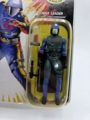 G.I. Joe 2008 Anniversary Cobra Commander Figure New Card Wear