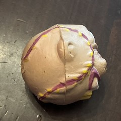 Vintage Madballs Spit Ball Louie Mel Appel 4” Foam Weird Ball 1986 TMAC