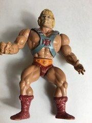 1982 MOTU He-Man Vintage Masters of the Universe Figure 1980s Mexico *damaged*