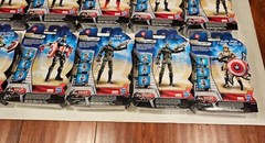 CAPTAIN AMERICA The First Avenger COMPLETE SET LOT Comic, Movie, Concept Figures
