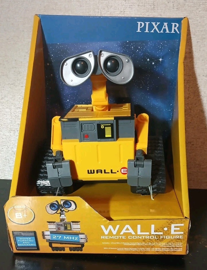 Disney Pixar Wall-E Remote Control Robot Figure New Sealed