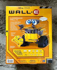Disney Pixar U-Command Wall-E, Model 60261, NEW, SEALED, FRESH BATTERIES INCL
