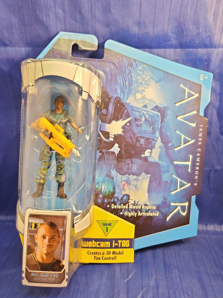 2009 MATTEL AVATAR MOVIE-PRIVATE SEAN FIKE FIGURE (NEW)