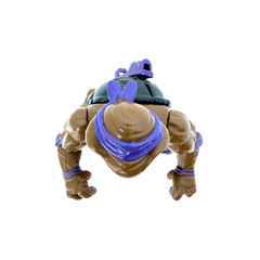 1990 TMNT Donatello w/Storage Shell includes card back and accessories preowned