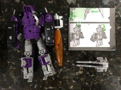 Transformers Galvatron War For Cybertron Kingdom Leader Class 7” 2020 – COMPLETE