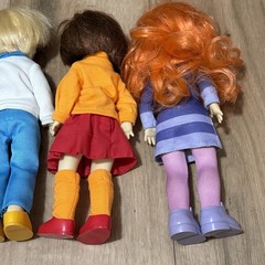 SCOOBY-DOO MYSTERY Shaggy Velma Fred Daphne Mezco 10″ Figs LDD