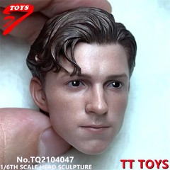1:6 Handsome Boy Head Sculpture For 12″ Male Silicone Figure Body TTTOYS Toys