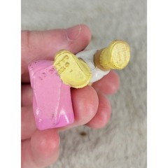 Cabbage Patch Kids Mini Baby Toy Figure Diaper Boots Pink Blanket