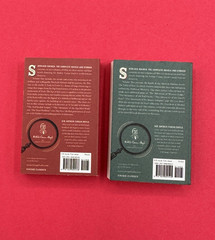 Zuru Mini Books SHERLOCK HOLMES Vol. 1 & 2 and Bookmark with Magnifying Glass