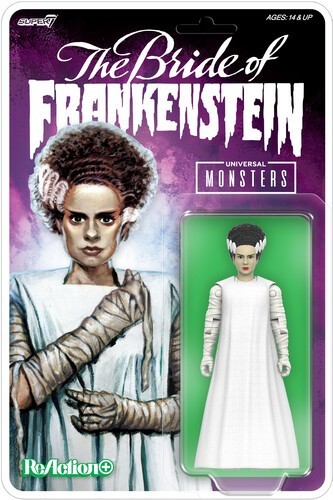 WB Super7 – Universal Monsters – ReAction+ Wv2 – Bride of Frankenstein Figure