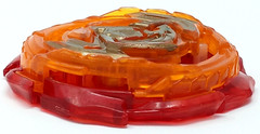 Beyblade Burst Perfect Phoenix P-4 auth. w/ QR Code Tomy Hasbro orange gold red