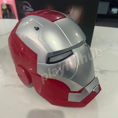 Iron Man MK5 Gold Helmet | Electric Opening & Closing Mask | LED Light Cosplay