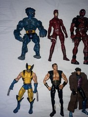 Marvel And Dc Figure Lot, What You See Is What You Get. In Good Condition