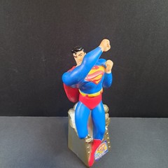 SUPERMAN Kid Care Bubble Bath Bottle 10oz (Empty) 1996 Animated Adventures