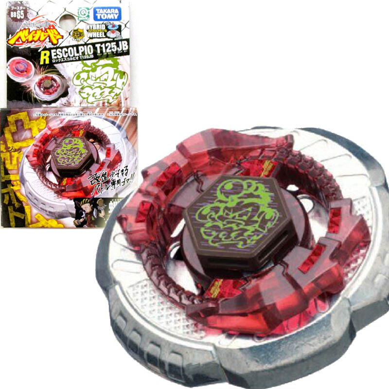 TAKARA TOMY Rock Scorpio Escolpio T125JB Beyblade Metal Fusion Fury BB65 New