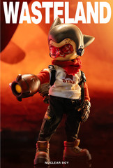 WeArtDoing WASTELAND NUCLEAR BOY RED Action Figure Astro Boy