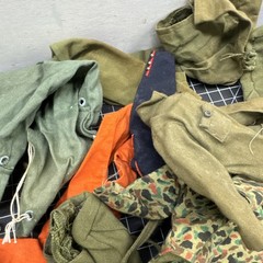 AS-IS Hasbro 12” GI JOE 1960’s – 70’s Jumpsuit Clothes Lot – Adventure Team C4