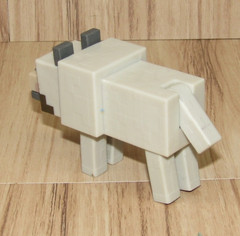 Minecraft Dennis the Wolf 3.5″ Loose Action Figure Dog by Mattel 2020