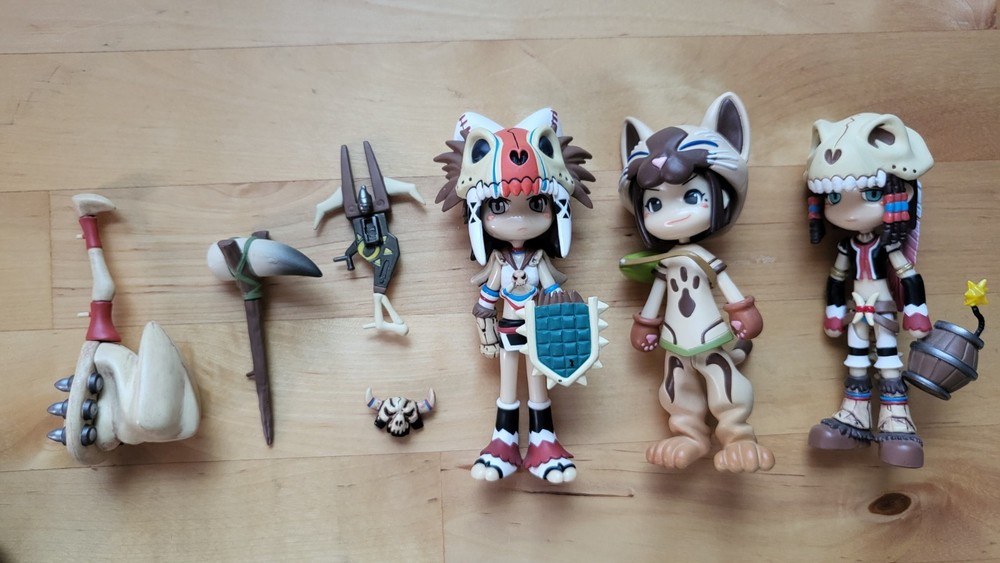 Pinky:st. 3 Figures + Accessories Weapons Parts Pinky Street Anime Japan