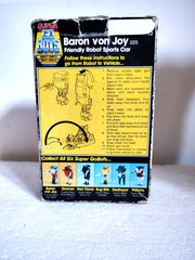 Packaging (only) VTG Super Gobots – Baron von Joy Sports Car – Tonka 1984