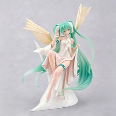 Hatsune Miku Wedding Dress Kawaii Swimsuit PVC Action Figure Gift