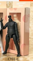 CT01 DIY 1:6 Action Figure 7inch Baby PVC Child Body Flexible Soldier Toys Dolls