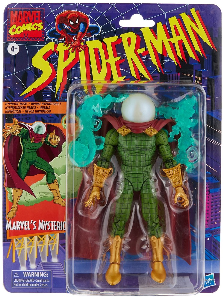 Spider-Man Marvel’s Mysterio Retro Collection Action Figure for Ages 4 and up