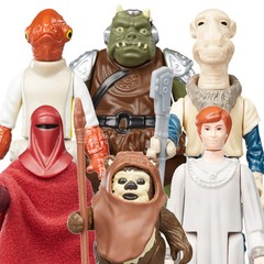 KENNER STAR WARS RETRO COLLECTION EPISODE VI Return of the Jedi BOXED SET MINT!