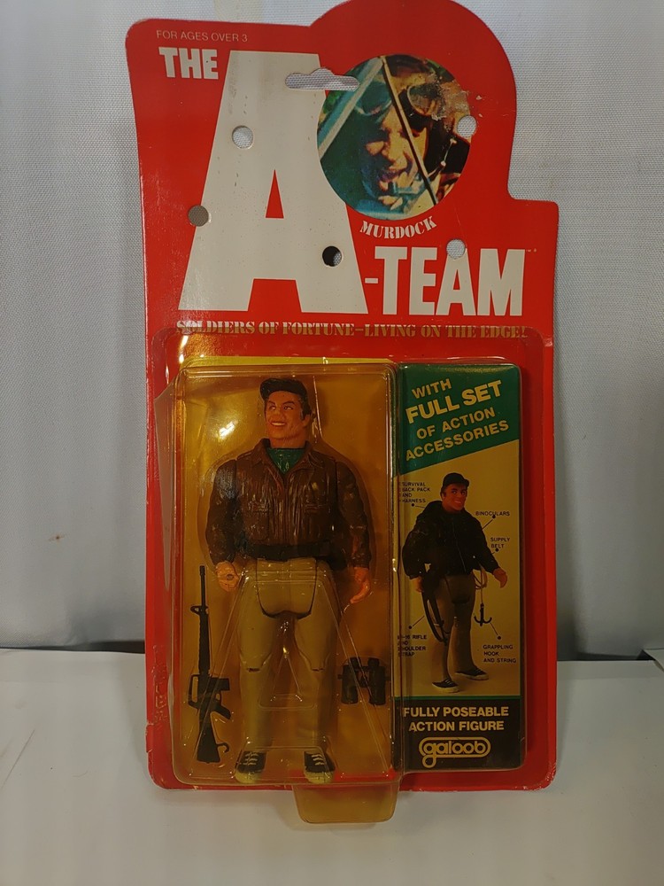 1983 Murdock MOC 6″ Inch Vintage A-Team Galoob Figure in Box