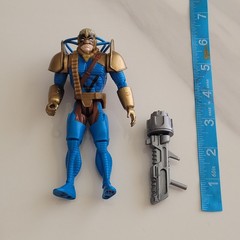 1995 Marvel X-Men Maverick Action Figure Toy Biz Genesis Series Complete w/ Guns