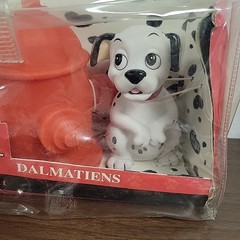 NEW Vintage The Disney Store 101 Dalmatians Squeeze Toy Set Figures