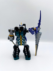 Bandai Megazord Power Rangers Wild Force Gaoranger SMP Gao Hunter Minipla