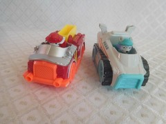 Lot of 6 Paw Patrol die cast metal vehicles Please Read