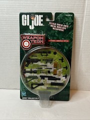 GI Joe Weapon Tech 550/551 Assault Rifle, MP5 and LR-300 Rifle lot 1/6 scale