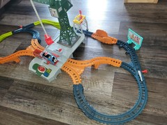 Thomas and Friends Talking Cranky Delivery Motorized Train Set
