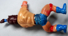 Vintage 1980s Korean Bootleg 4.5″ Grabber Hands figure w/Sungold Wrestler Head