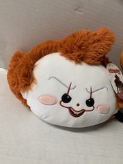 IT WELCOME TO DERRY Pennywise Evil Clown 9″ & 8” Plush Horror 2025 Jazwares Set